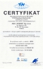 Certyfikat EN ISO 9001:2000
